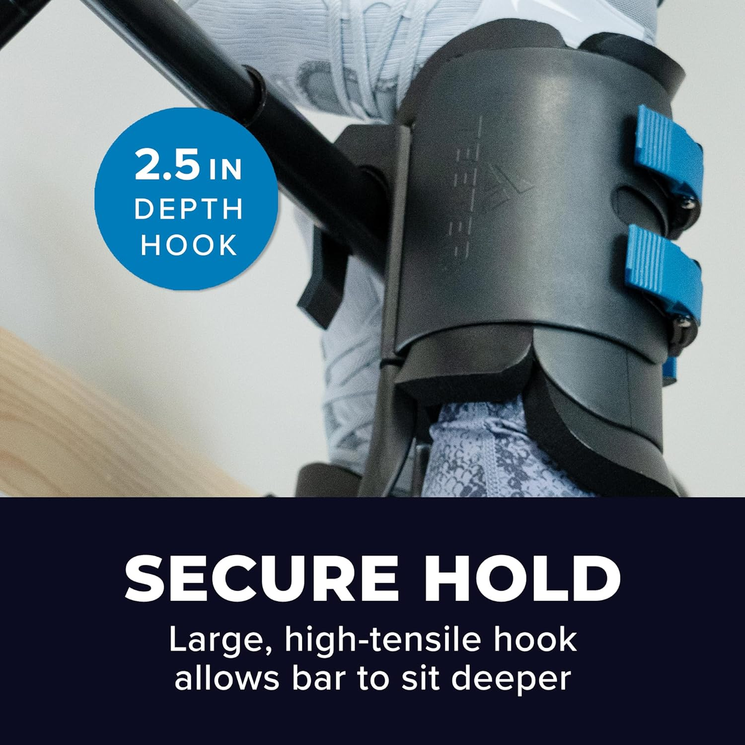 Teeter Ez-Up Gravity Boots for Inversion Decompression Stretching, Back Pain Relief and Abdominal Exercise image number 2