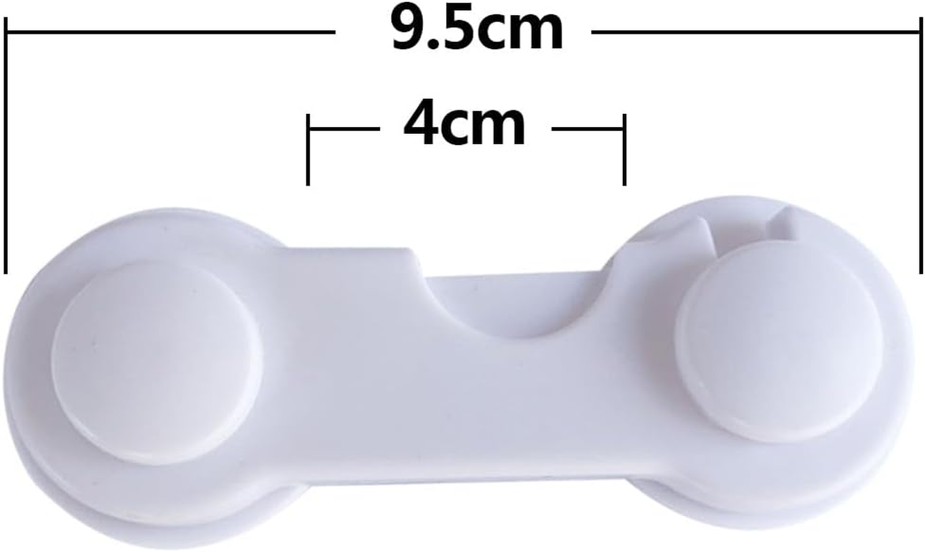 10 Pack Child Safety Locks,Child Locks for Cabinets and Drawers,Baby Proofing Child Lock,Child Cabinet Safety Locks,Cupboard Locks Baby Proof with Strong Adhesive Tape image number 3