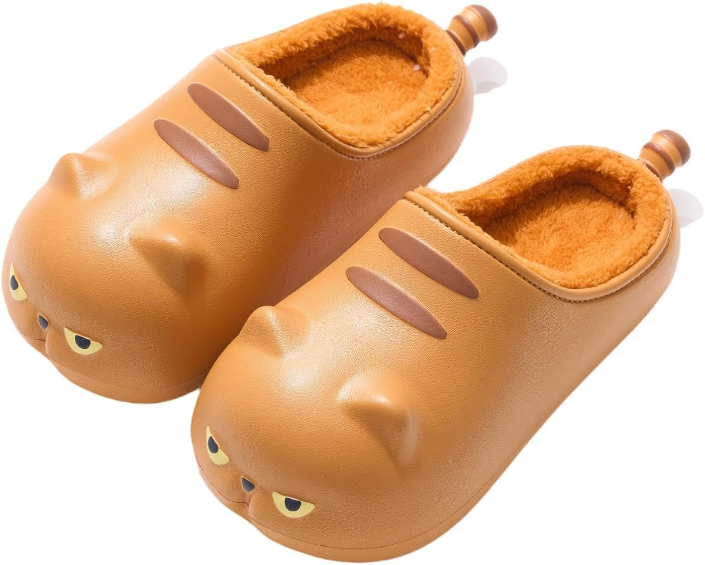 Yuksok Women Slippers Lovely House Shoes Waterproof Non Slip Soft Indoor Slippers