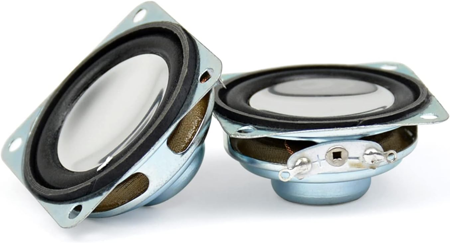 2Pcs 1.5 Inch Audio Mini Speaker 8Ohm 2W Home Theater Loudspeaker 40MM Portable Music Speaker Bookshelf Speaker image number 3