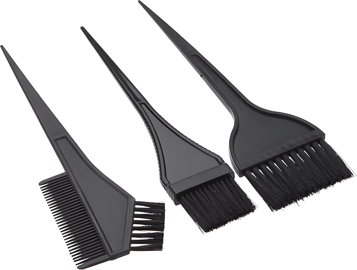 Hair Dye Mixing Bowl and Brush Set, 5Pcs Hair Dyeing Tool Set, Brush Double-Sided Comb, Dye Brush, Ear Cover, Hair Colouring Tools for Home Salon Beauty image number 2