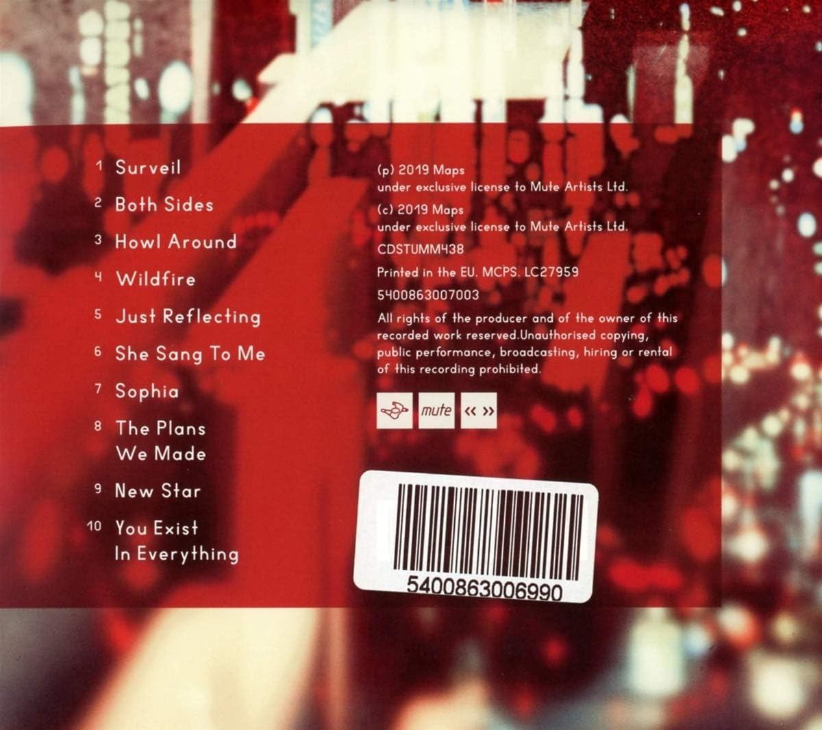 Colours. Reflect. Time. Loss.