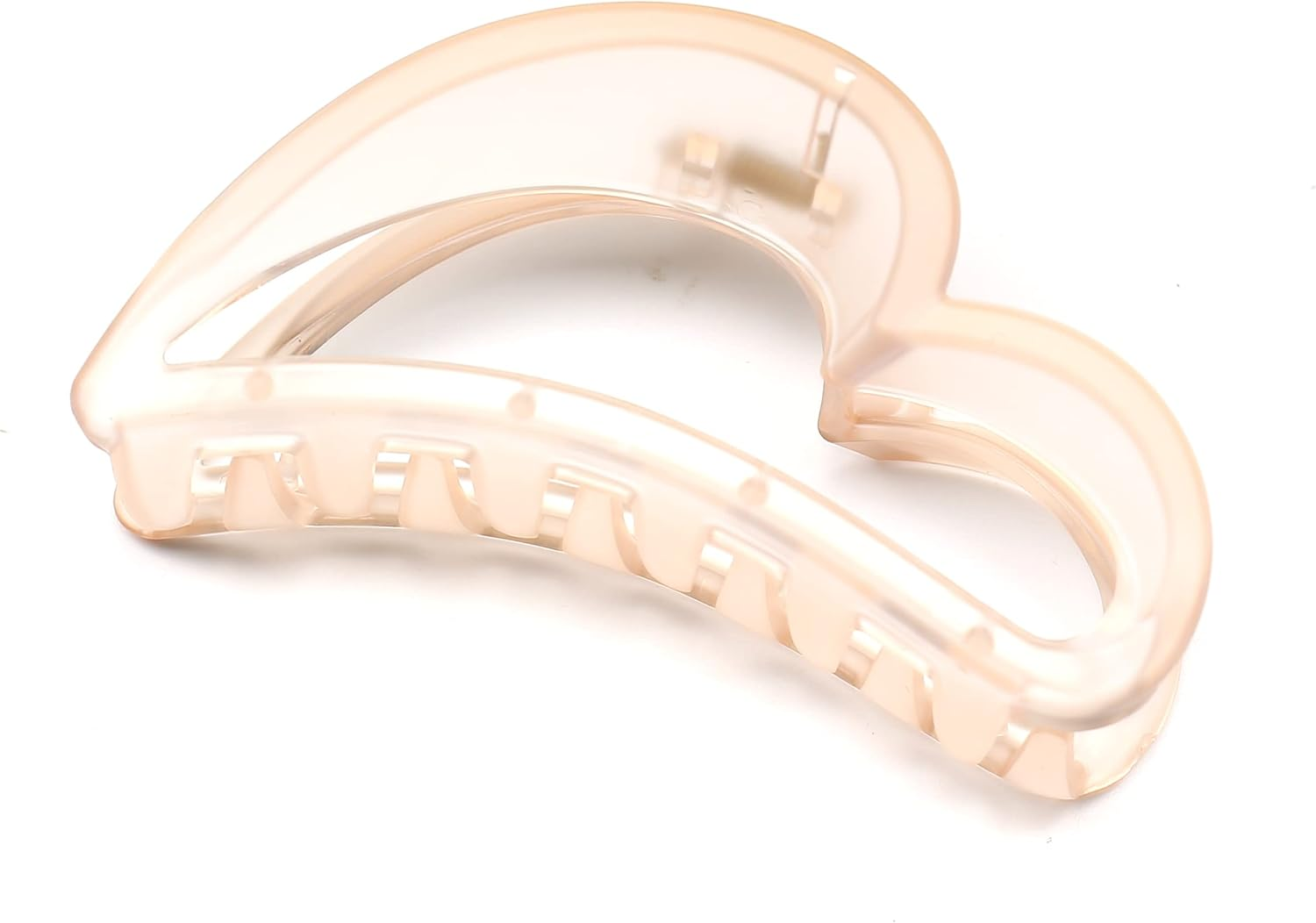 Large Love Hair Clip Beautiful Women'S Hair Clip Headpiece Elegant Hair Accessory (Light Orange) - Blue image number 7