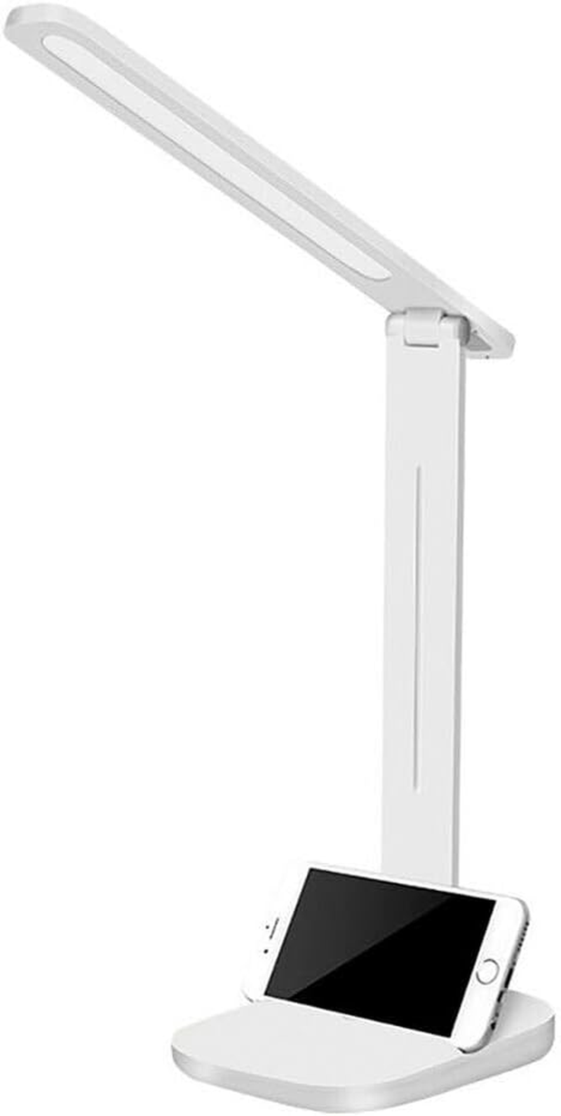 Ledlabs 2-In-1 LED Desk Lamp with Phone Stand &ndash; Rechargeable Touch Control Eye-Caring Table Lamp, Stepless Dimming & 180&deg; Adjustable for Office, Reading, Studying image number 6