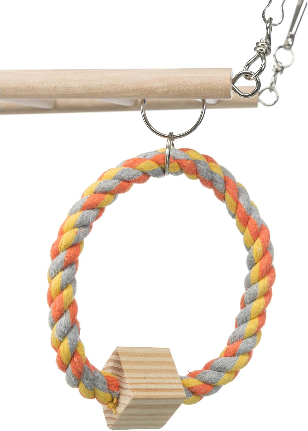 TRIXIE Small Animal Suspension Bridge, Cage Accessories, Pet Toys for Rats, Ferrets 35 X 15Cm