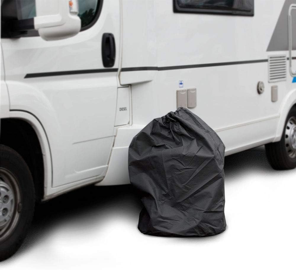 Maypole Motorhome Cover 7-7.5M or 22-25Ft 4-Ply Breathable Water Resistant, Dark Grey