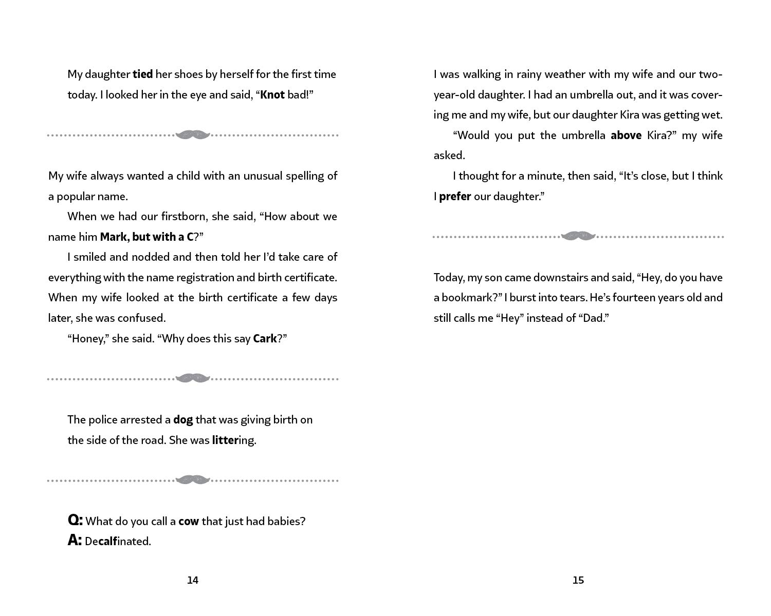 Dad Jokes for New Dads: Embarrass Your Kids Early! image number 1