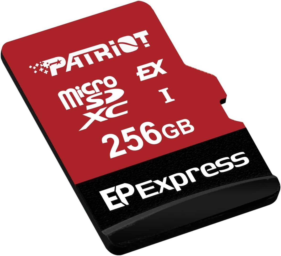 Patriot EP Series 256GB Micro SDXC Express V30 UHS-I U3 4K UHD Memory Card - PEF256GEPEXMCX - Compatible with Nintendo Switch 2 - Read Speed up to 800Mb/S, Write Speed up to 600Mb/S