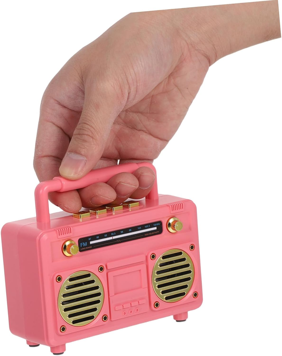 Mipcase Vintage Speaker Retro Mini Portable Small Speaker Outdoor Wireless Camping for Outdoor Gatherings Travel