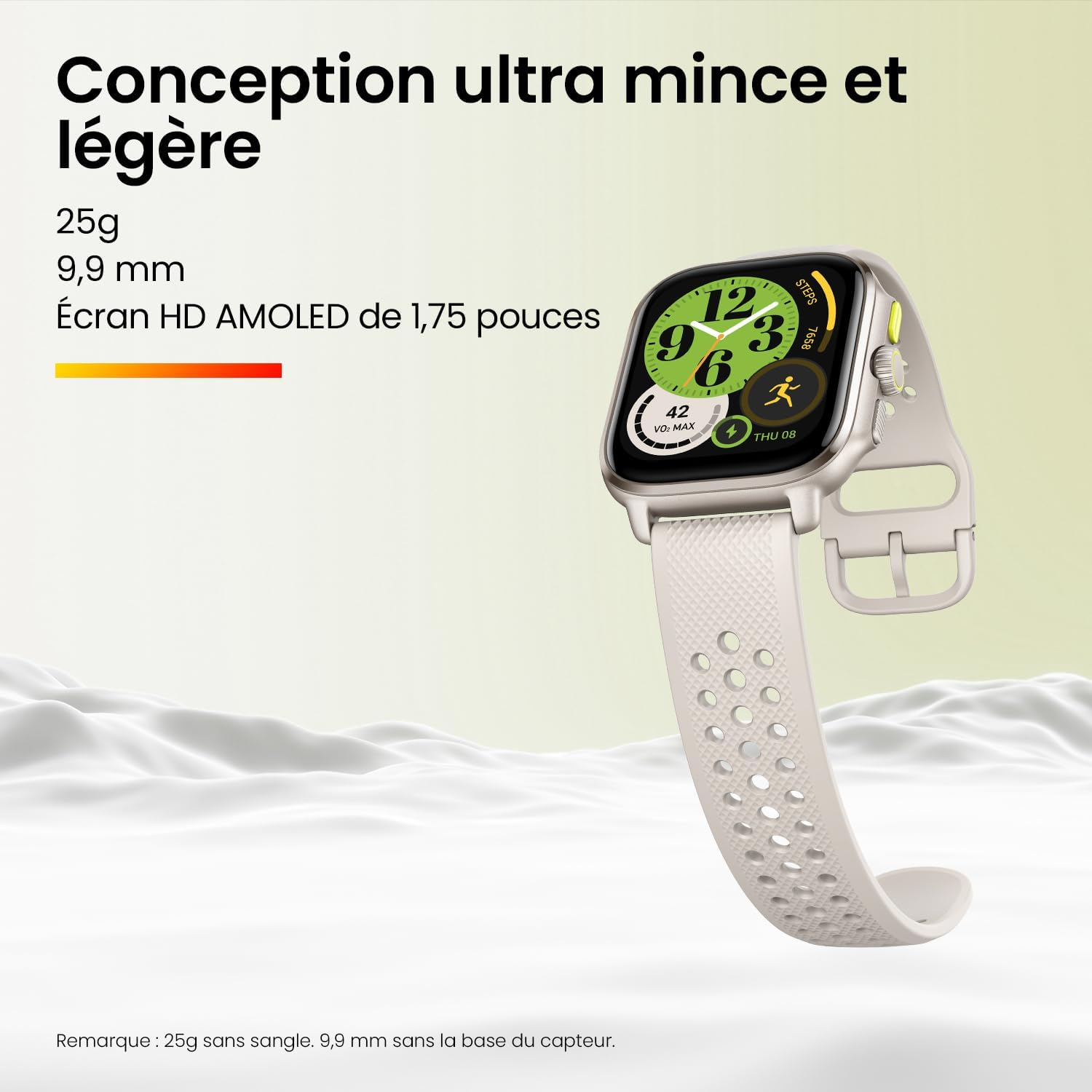 Amazfit Cheetah Smart Watch, Wei&szlig; image number 1