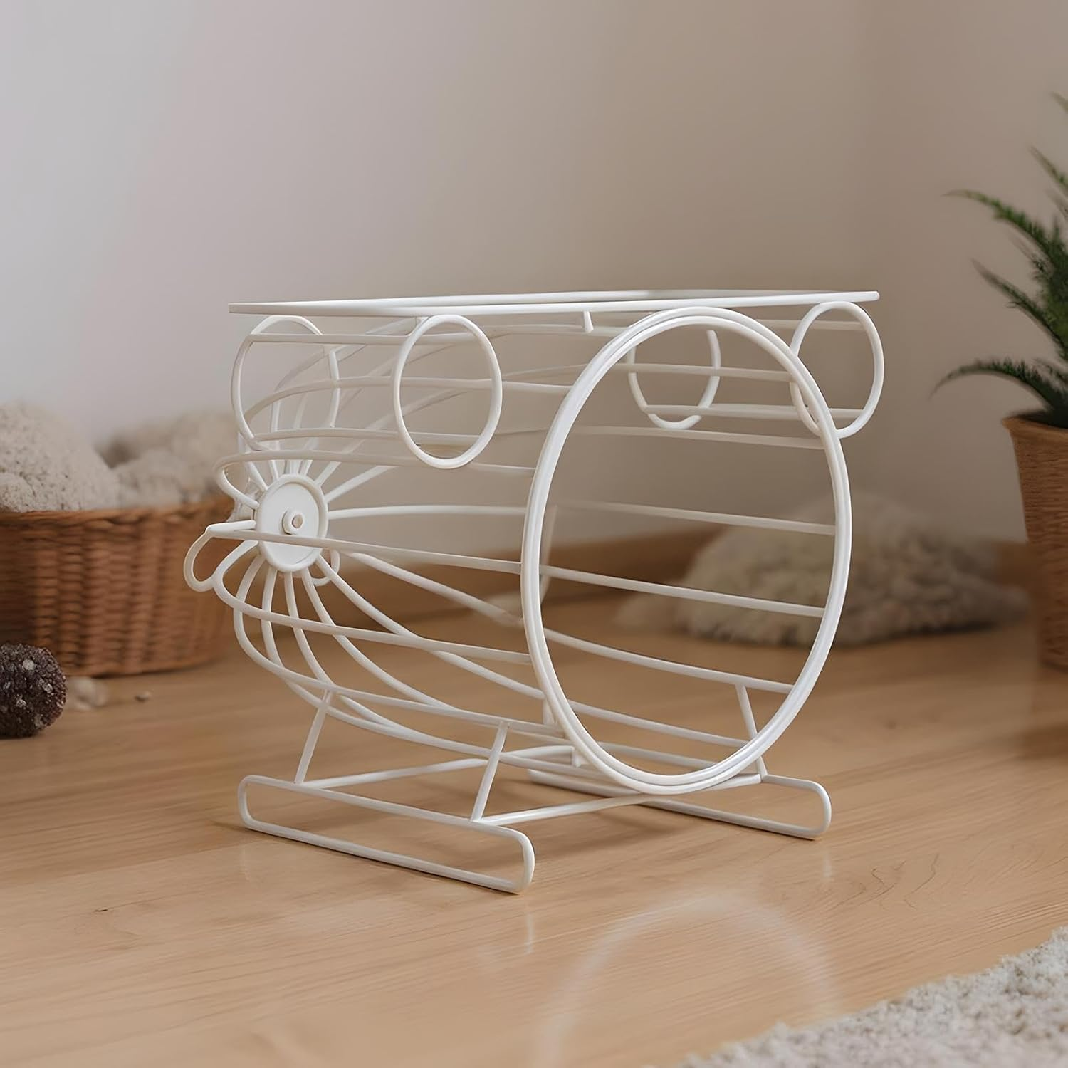 Small Animal Hammock - Iron Wire Mesh Toys for Hamsters - Nest House Cage for Sleeping Swing Hiding Guinea Dwarf Rabbits Sugar Glider Squirrel Training Small Pets image number 6