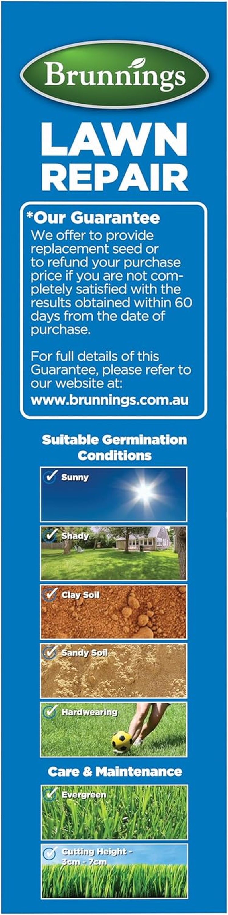 Brunnings Lawn Repair 1 Kg image number 3