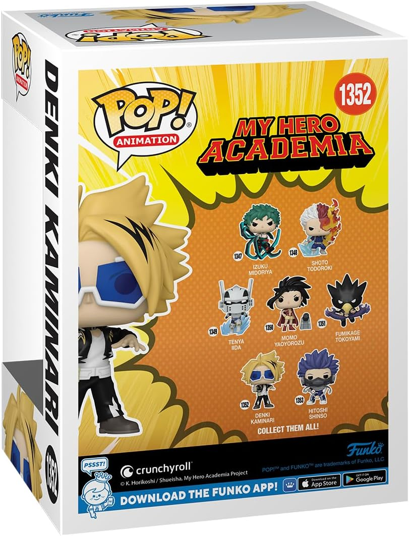 FUNKO POP! ANIME: My Hero Academia - Denki Kaminari (MHA) image number 3