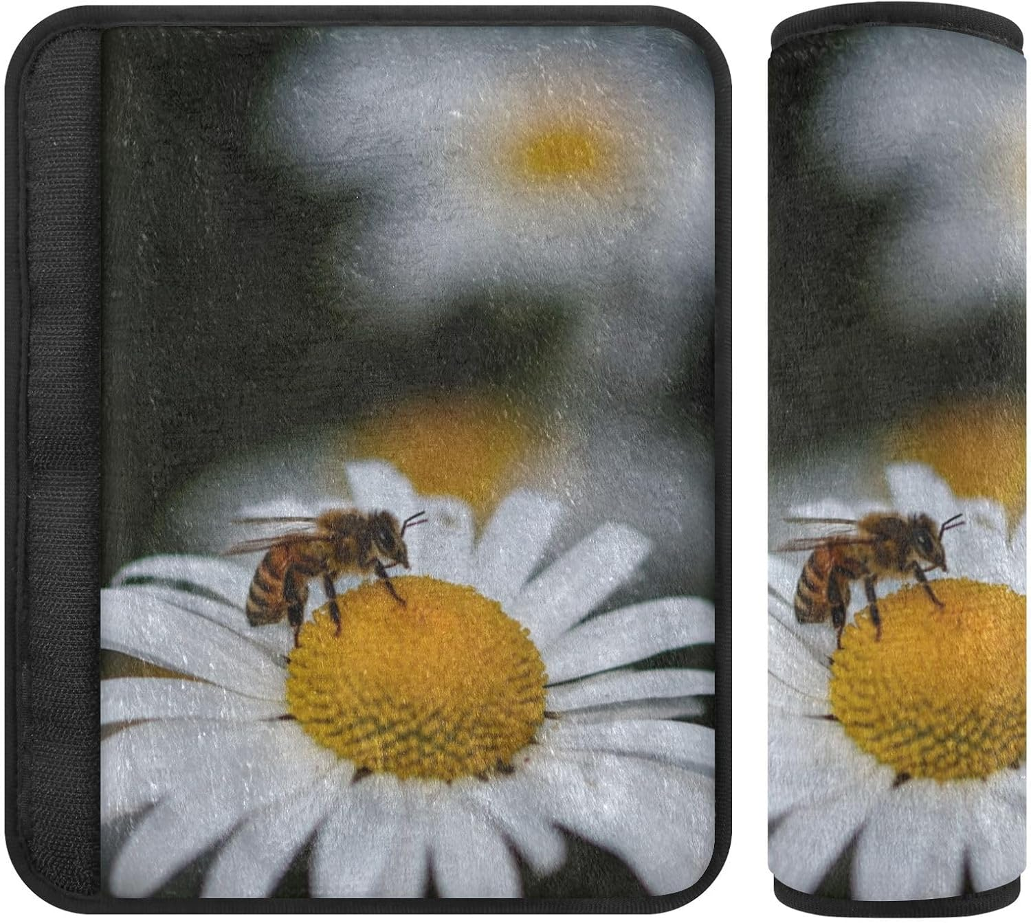 Farm Cow Soft Seatbelt Covers, Padded with Cotton, Shoulder Pad for Bag Strap, Car Seat Belt Pads for Kids