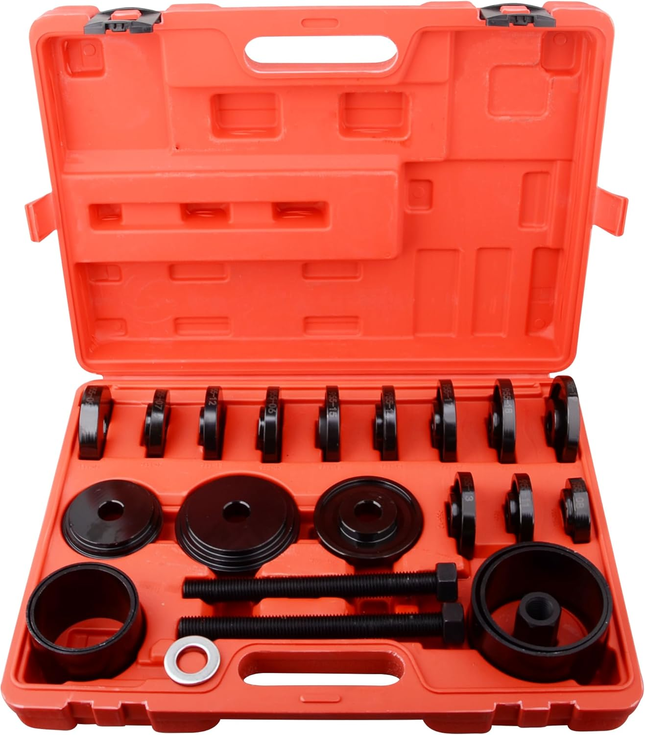 DAYUAN 24Pcs FWD Front Wheel Drive Bearing Removal Tool, Wheel Bearing Press Kit Bearing Adapters Bearing Installer Tool image number 4
