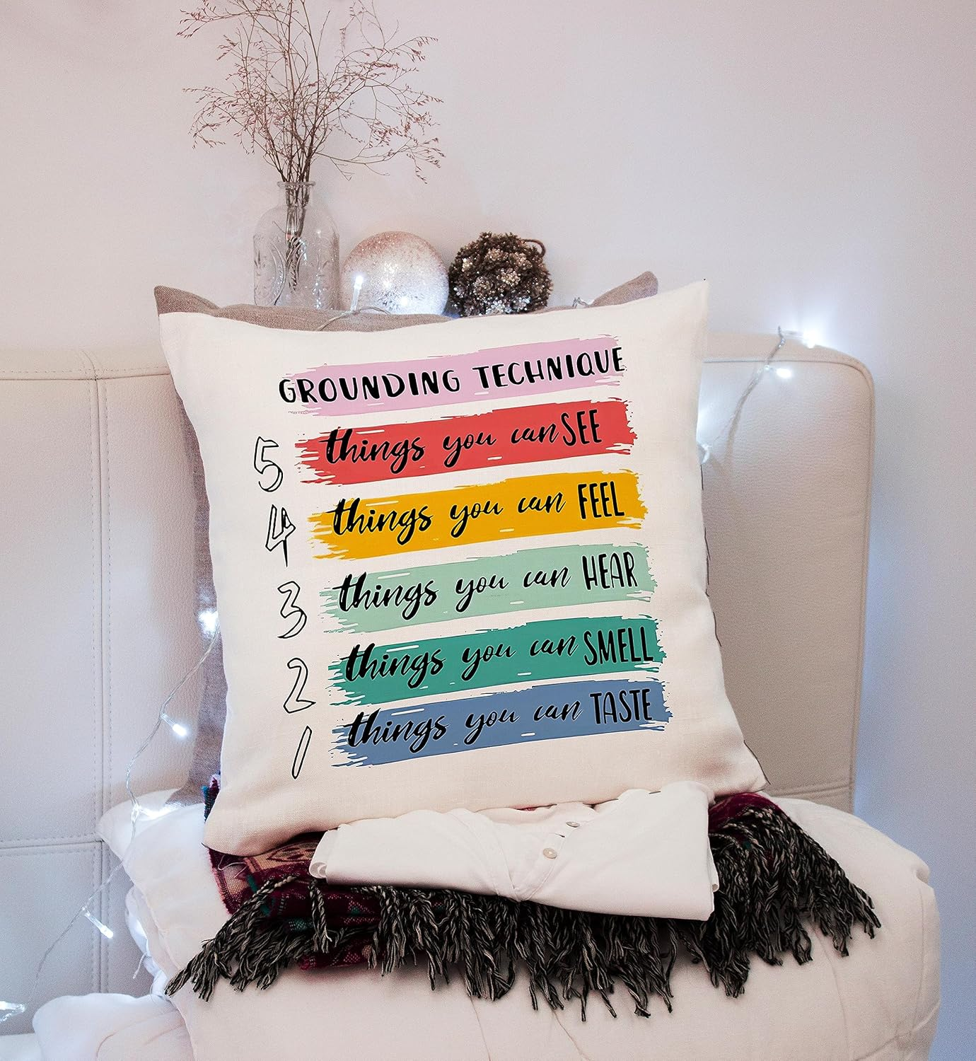 Nogrit Sensory Room Must Haves Counseling Office Must Haves,Counselor Office Must Haves Classroom Pillows Cover 18X18,School Counselor Office Must Haves Counseling Office Decor Pillow Covers image number 5