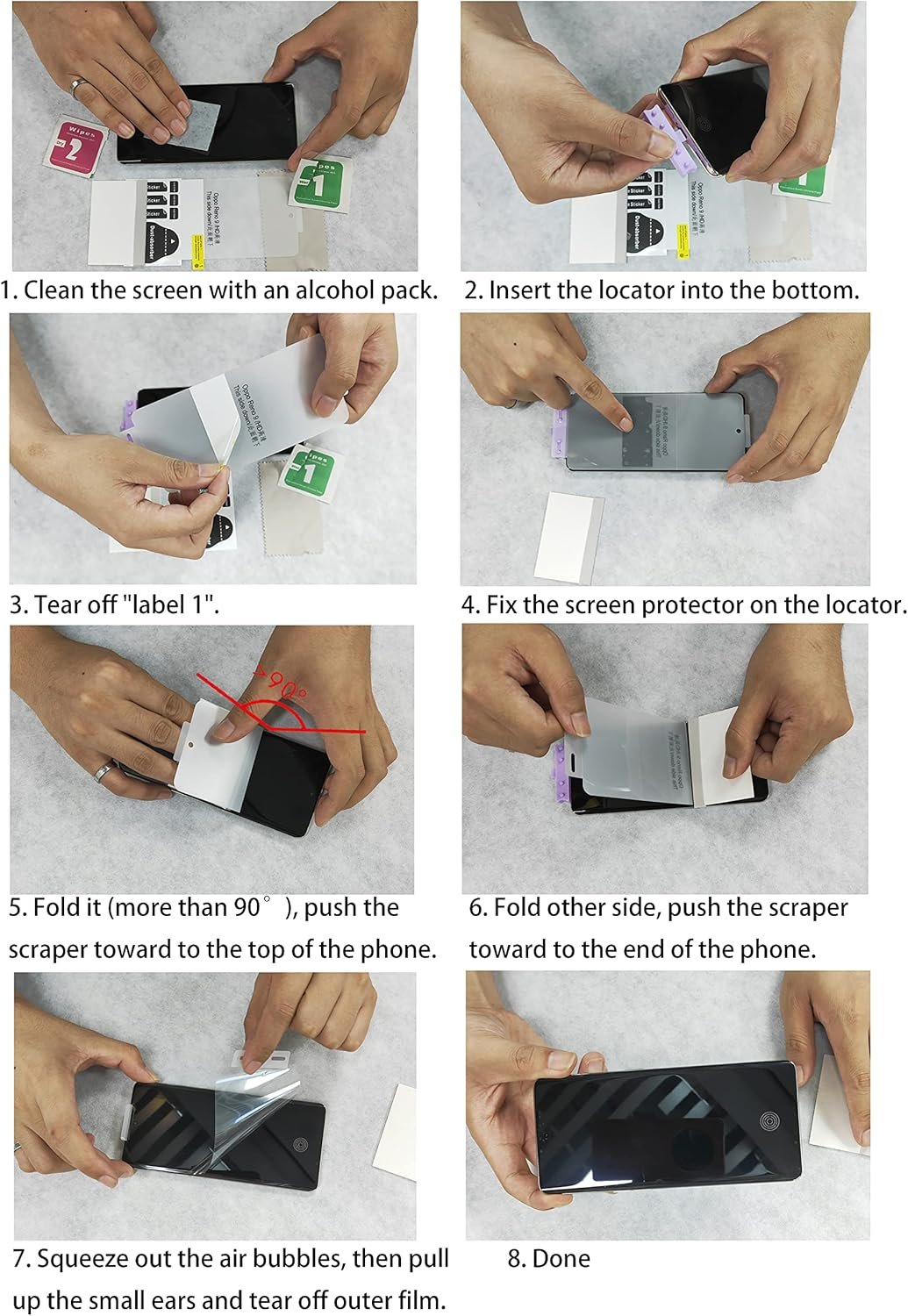 Tmahhbid 2Pcs Matte Hydrogel Film Screen Protector for Samsung Galaxy S24 5G (6.2 Inch), [Anti-Glare & Anti-Fingerprint] Flexible TPU Protective Film image number 3