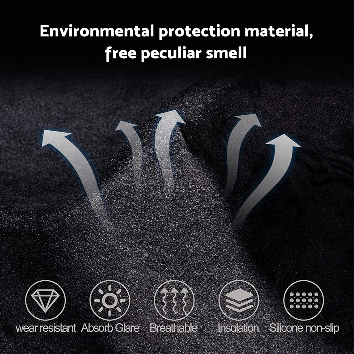 KAKA AUTO PARTS Non-Slip Dash Mat Dashboard Cover Compatible with Chery Tiggo 4 Pro 2024 on Black image number 1