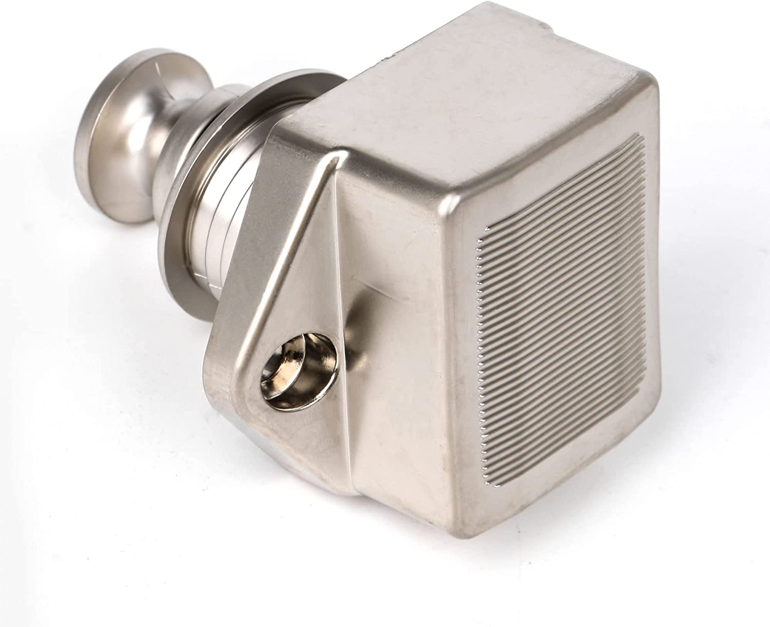 BQLZR 20Mm Opening Hole Push Button Keyless Lock Latch Cupboard Caravan Lock for RV Drawer Cabinet Door Thickness 15-27Mm Pack of 10 image number 3