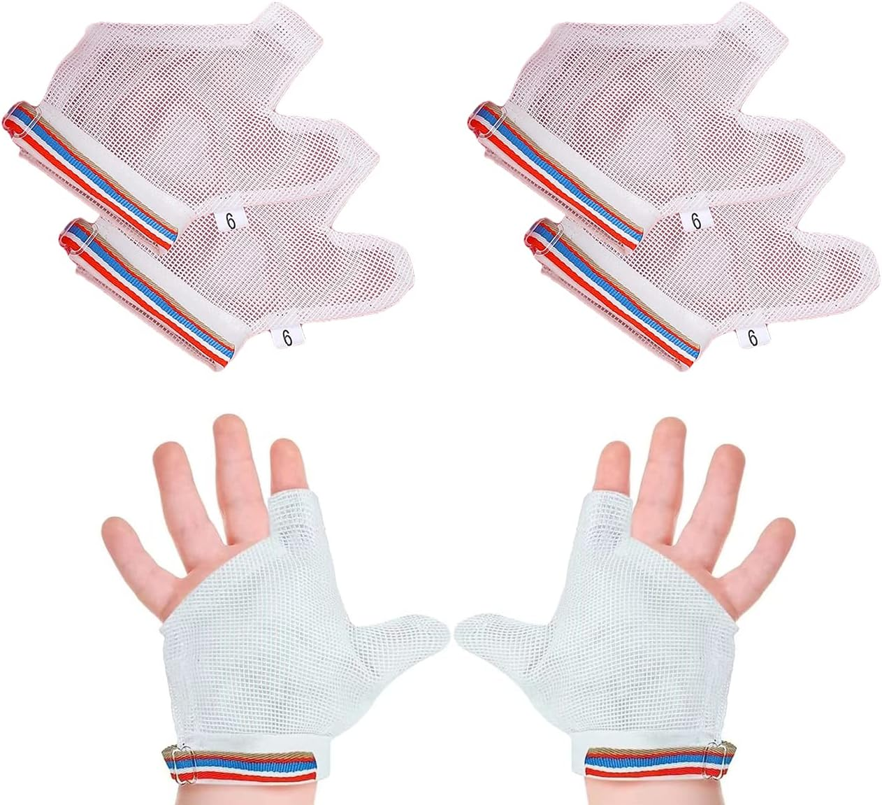 4 Pcs Thumb Sucking Stop for Kids Baby Stop Thumb Sucking Thumb Guard for Thumb Sucking (XM)
