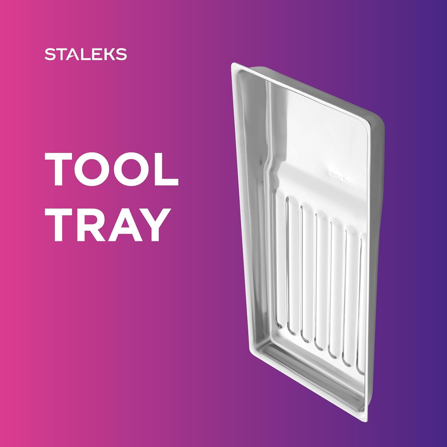 STALEKS PRO Expert 10 Type 1 Stainless Steel Instrument Tray 195X90X19 LE-10/1