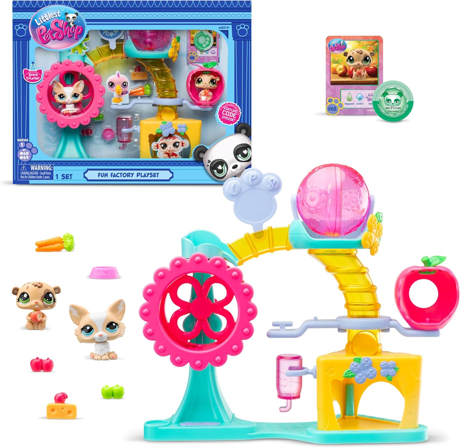 Littlest Pet Shop- Fun Factory Playground Playset image number 4