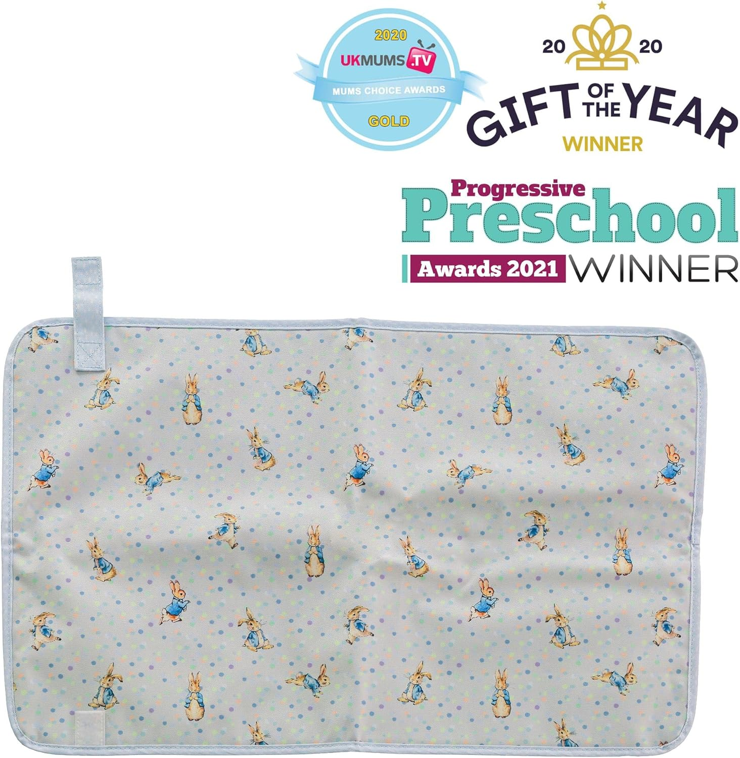 Beatrix Potter Peter Rabbit Nappy Bag, Gray, 39Cm image number 4