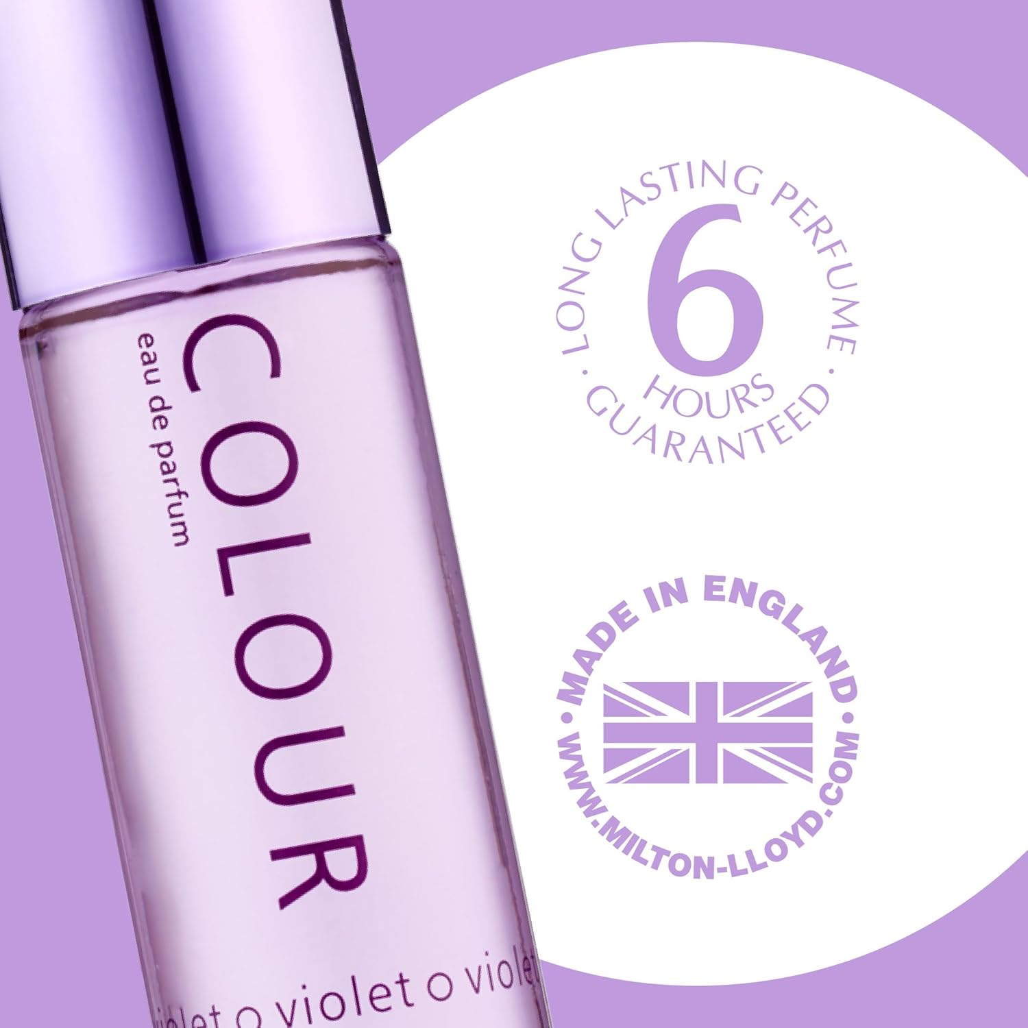 Colour Me Violet - Fragrance for Women - 50Ml Eau De Parfum, by Milton-Lloyd (Pack of 2) image number 2