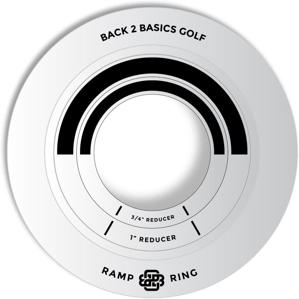 3-Piece Putting Ring Set, Putting Green Indoor Ramp Ring & Hole Reducers for Ultimate Precision Golf Practice, Usabe for Indoor Golf Hitting Mat & Putting Green Outdoor, Golfing Gifts for Men & Women image number 4