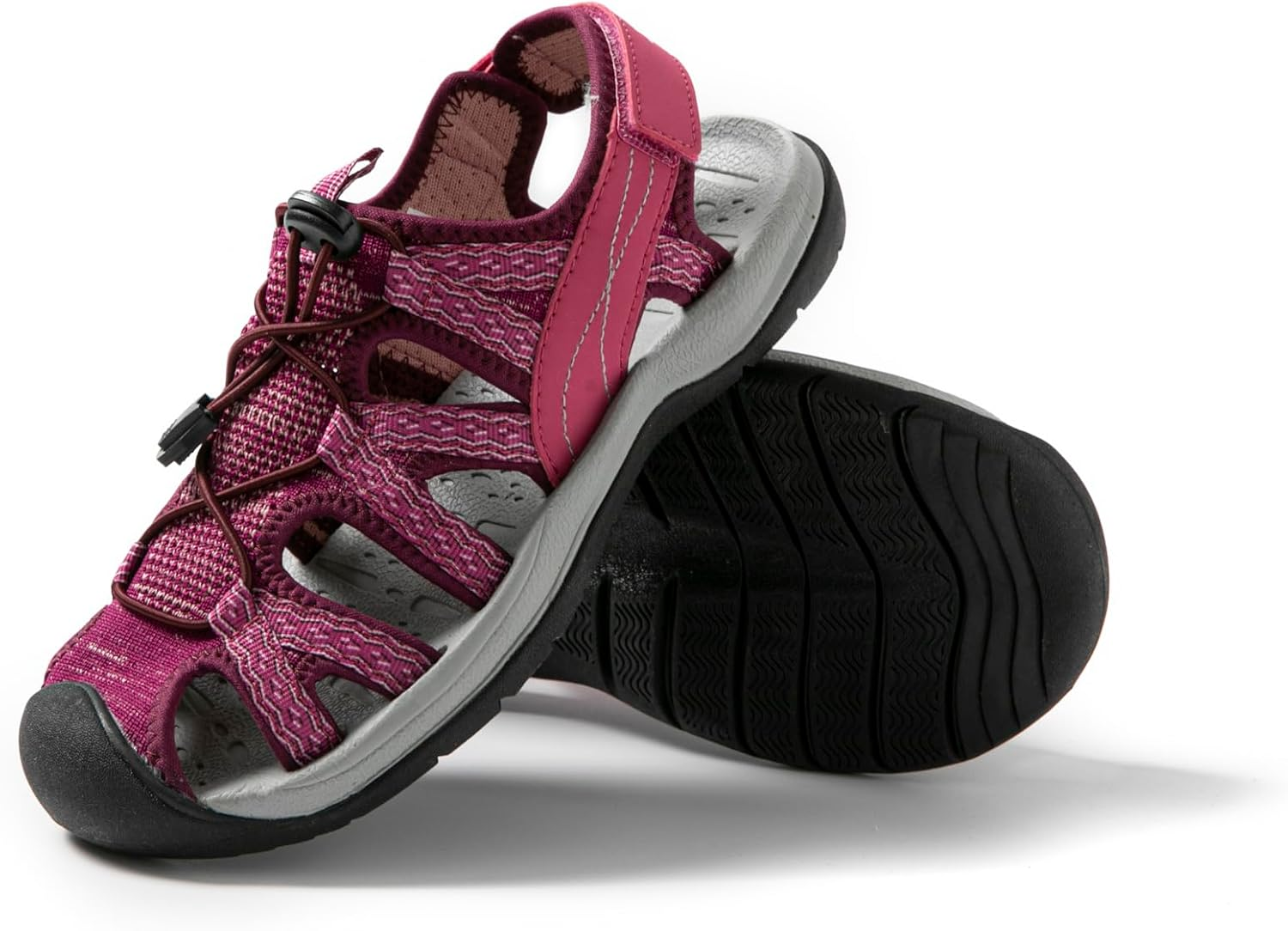 JOTA KA Trekking-Sandalen F&uuml;r Damen, Sportlich, Wasserdicht, Rutschfest, Atmungsaktiv, Mit Kordelzug, F&uuml;r Wandern Und Sommer