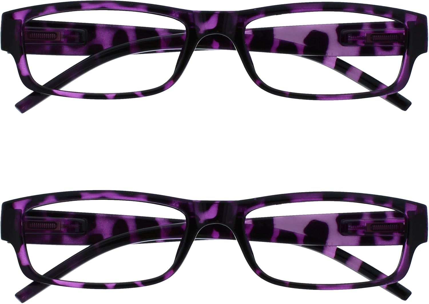 The Reading Glasses Company Black & Brown Tortoiseshell Lightweight Readers Value 2 Pack Mens Womens RR32-12 +1.50 image number 5