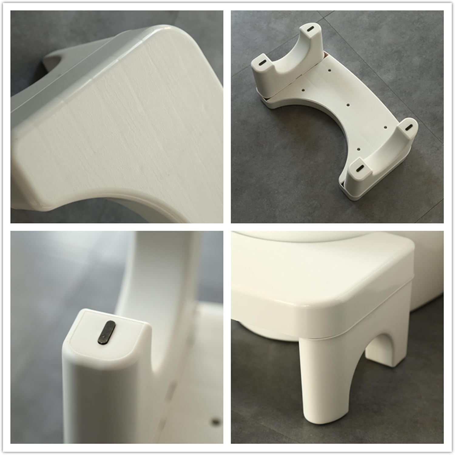 Detachable Multi-Functional Toilet Stool, Portable Squatting Step Stool for Home Bathroom, Bathroom Accessories for Kids and Adults, Lightweight and Durable image number 2