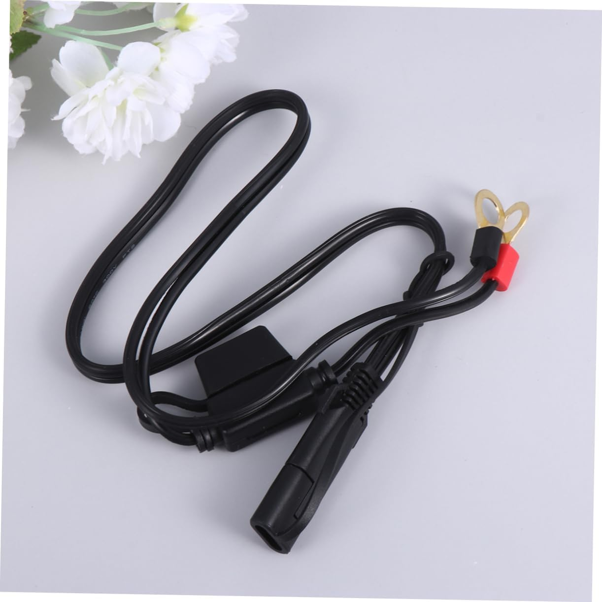 SUPVOX Motorcycle Battery Charging Cable Charging Tool for Home Outdoor Use Simple Practical Motorcycle Power Cable image number 4