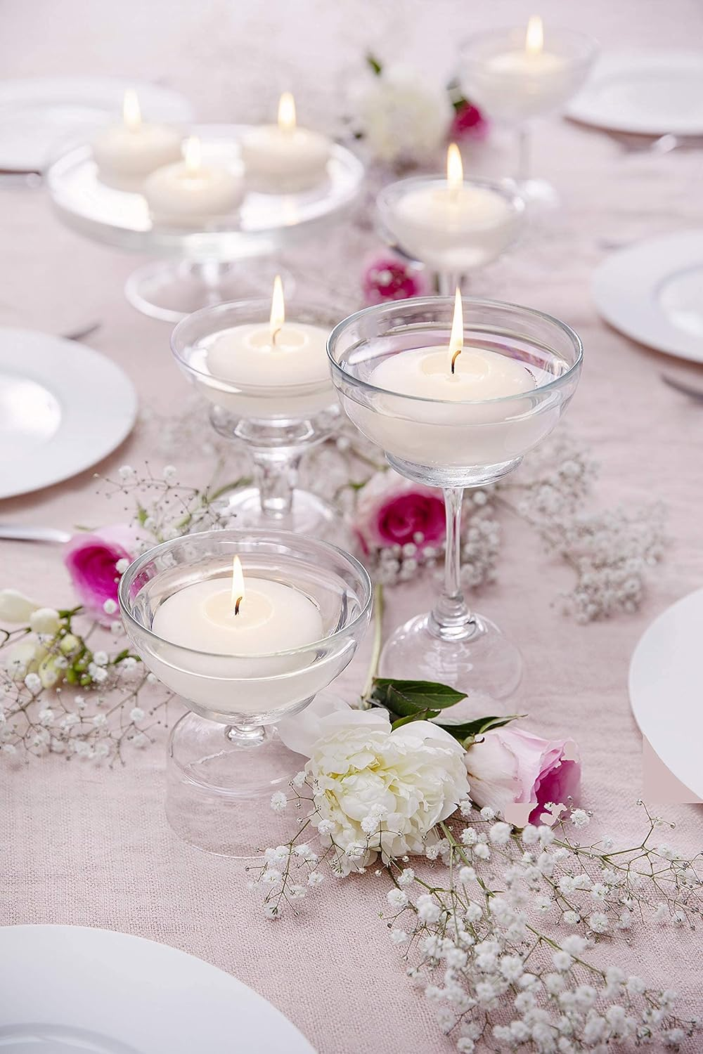 Bolsius Floating Candle-White, Wax, 4.5Cm W X 3Cm H image number 7