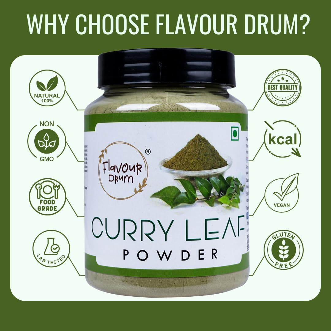 Flavour Drum Curry Leaf Powder, 200 G image number 3