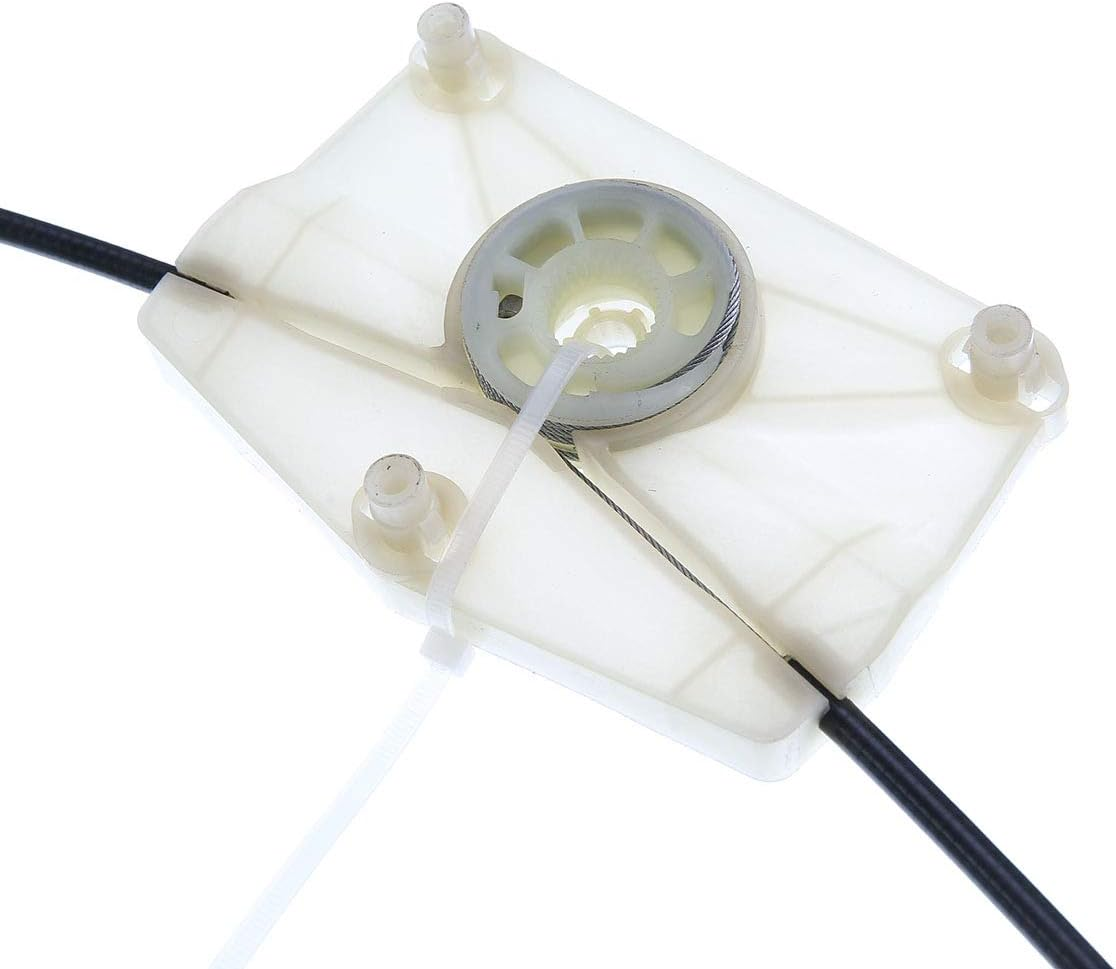 Frankberg Electric Window Regulator Rear Left without Motor Compatible with A3 8PA All Engine Hatchback 2004-2013 Replace# 8P4839461A image number 5