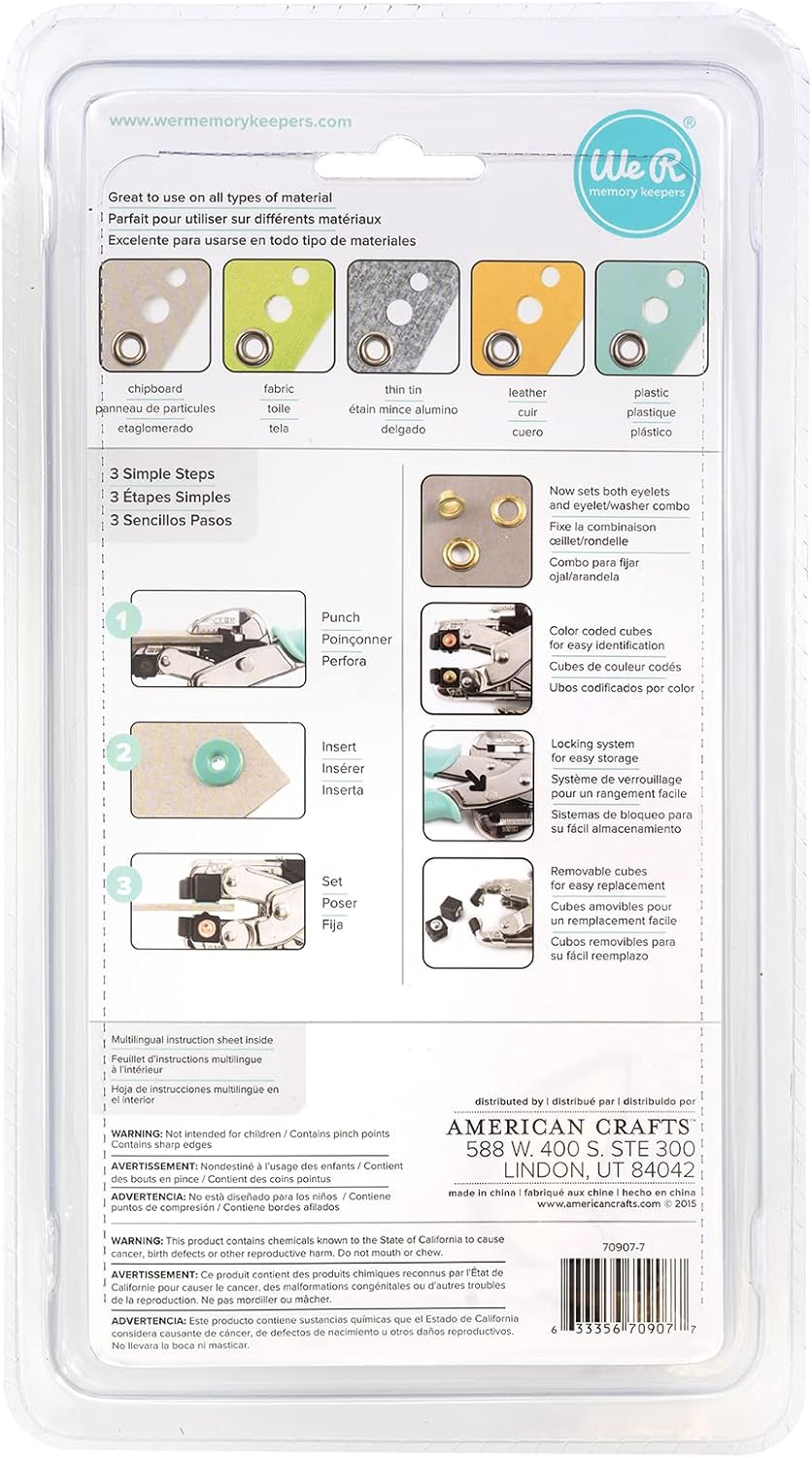 We R Memory Keepers American Crafts Platic, Blue image number 2