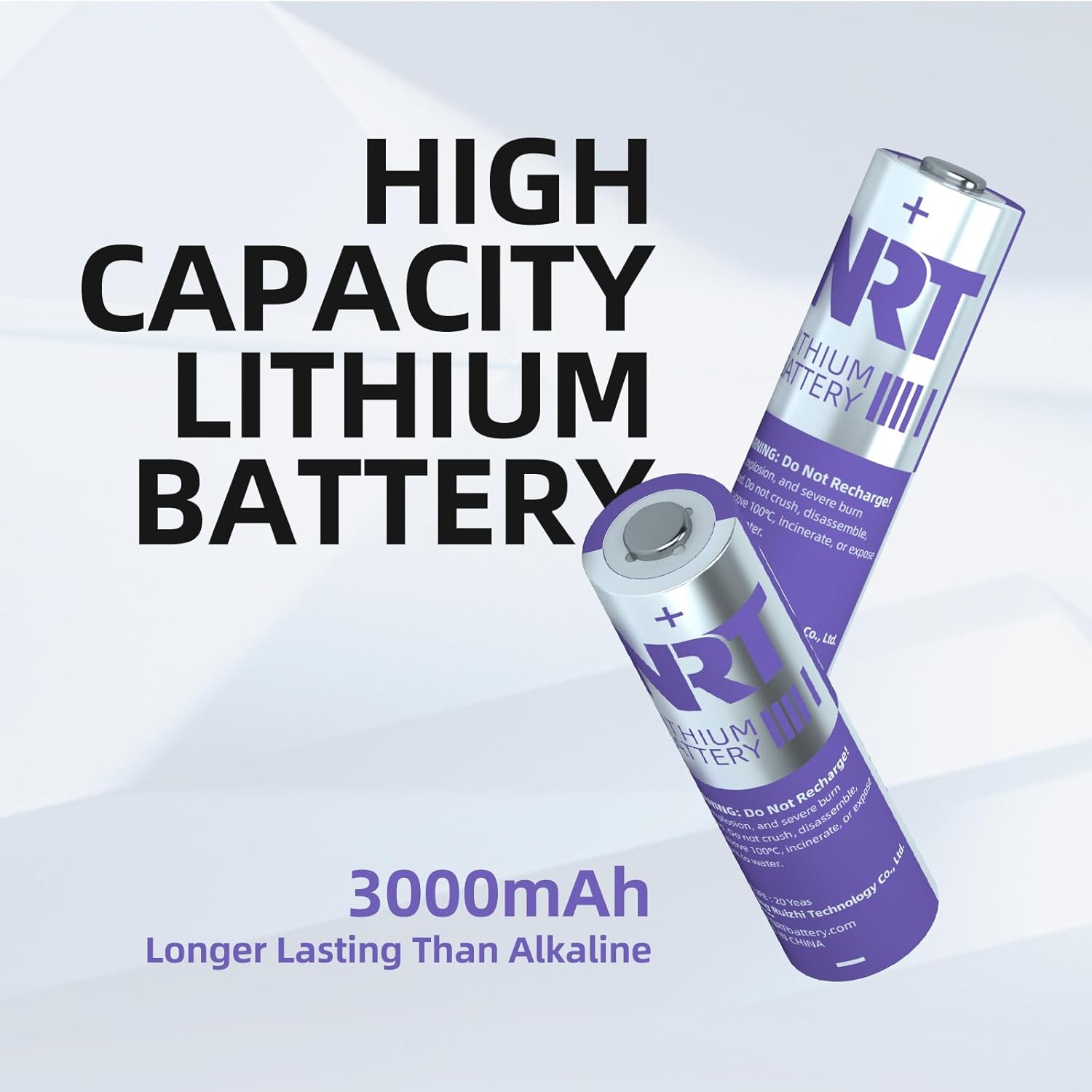 NRT AA Batteries, 8 Pack Ultimate Double a Batteries, 1.5V 3000Mah Longer Lasting AA Lithium Batteries for Blink Camera, Toys, Non-Rechargeable image number 3