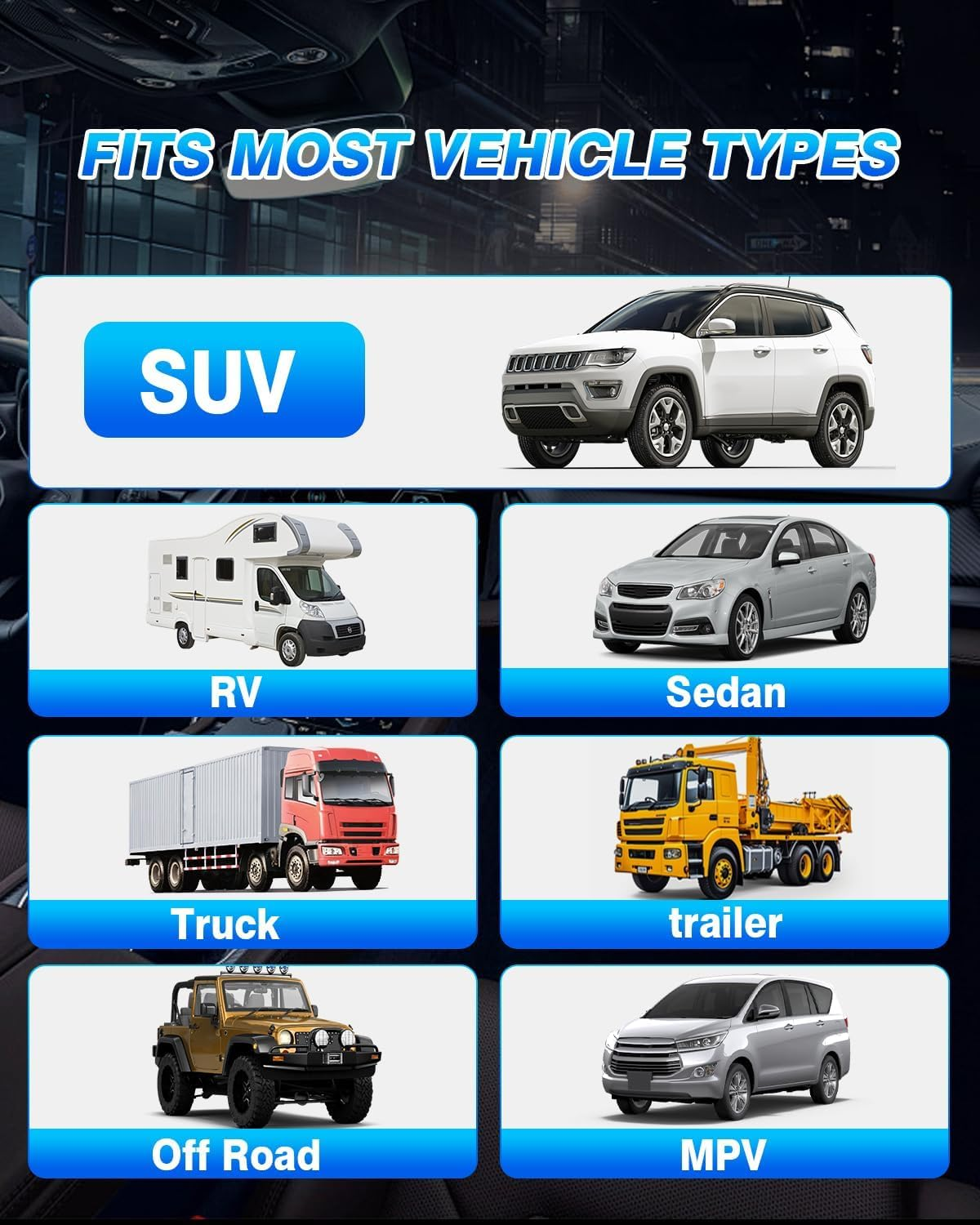 6 Sensors RV Tire Pressure Monitoring System, TPMS Tire Pressure Monitor System with Solar Charge or USB, TPMS with 6 Sensors Trailer Tire Pressure Monitoring System Tire Pressure Monitor image number 2