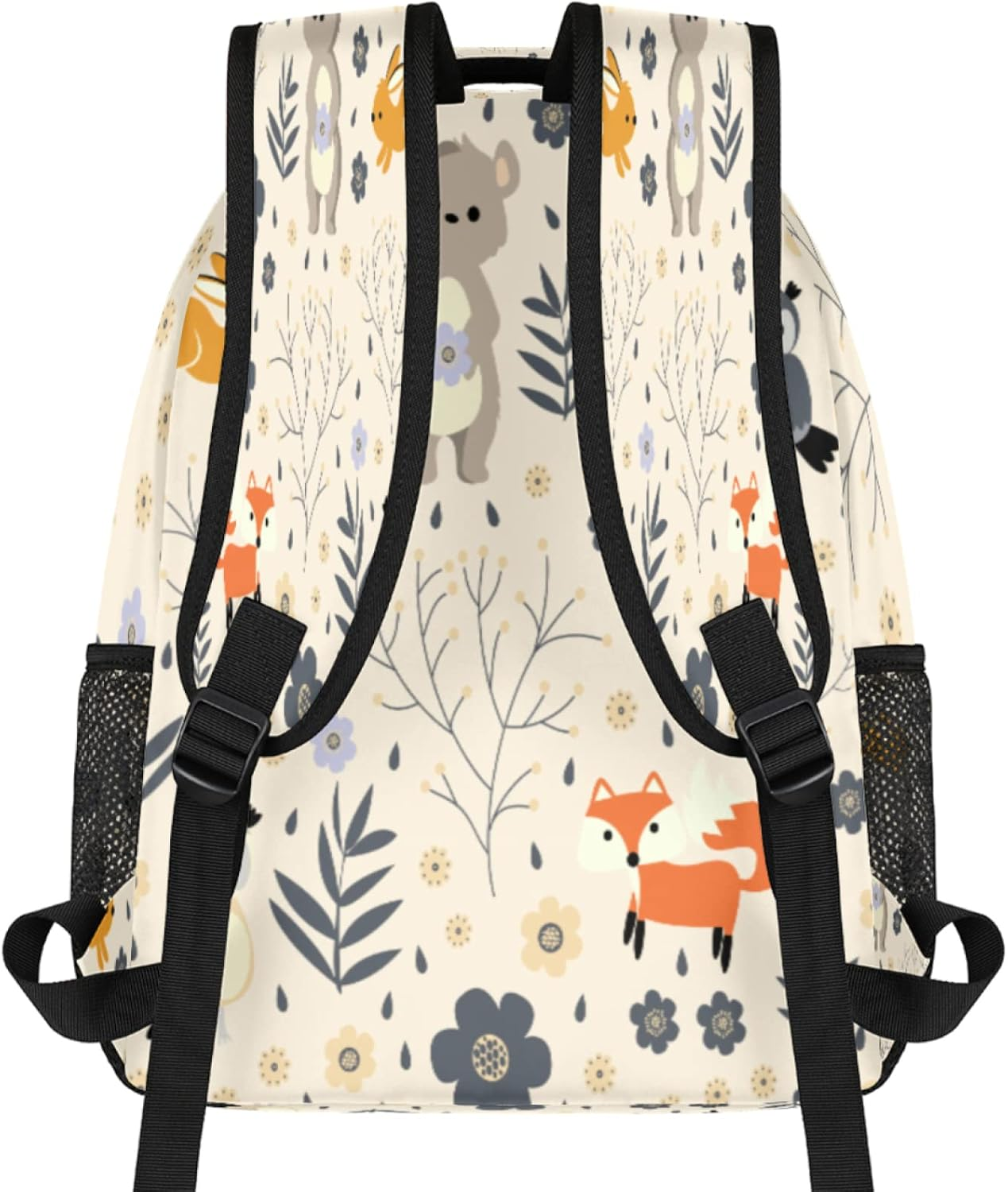 Tropicallife Cartoon Forest Animal Backpack Lightweight Waterproof Travel Rucksacklovely Bear Stylish Backpack for Man Women image number 6