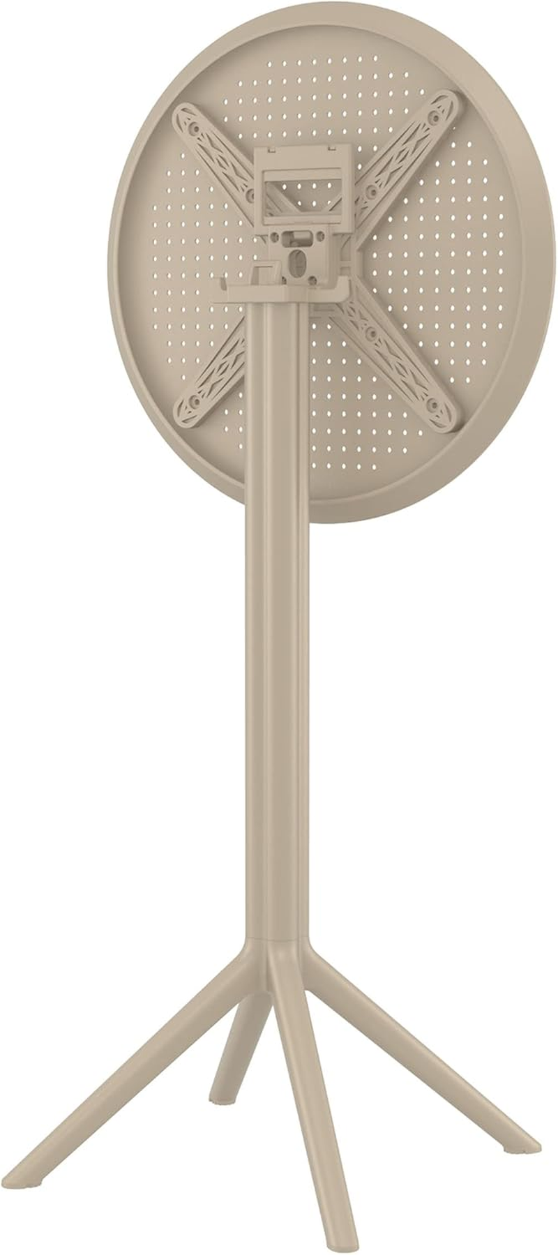 Sky Folding 60 round Bar Table, Taupe image number 3