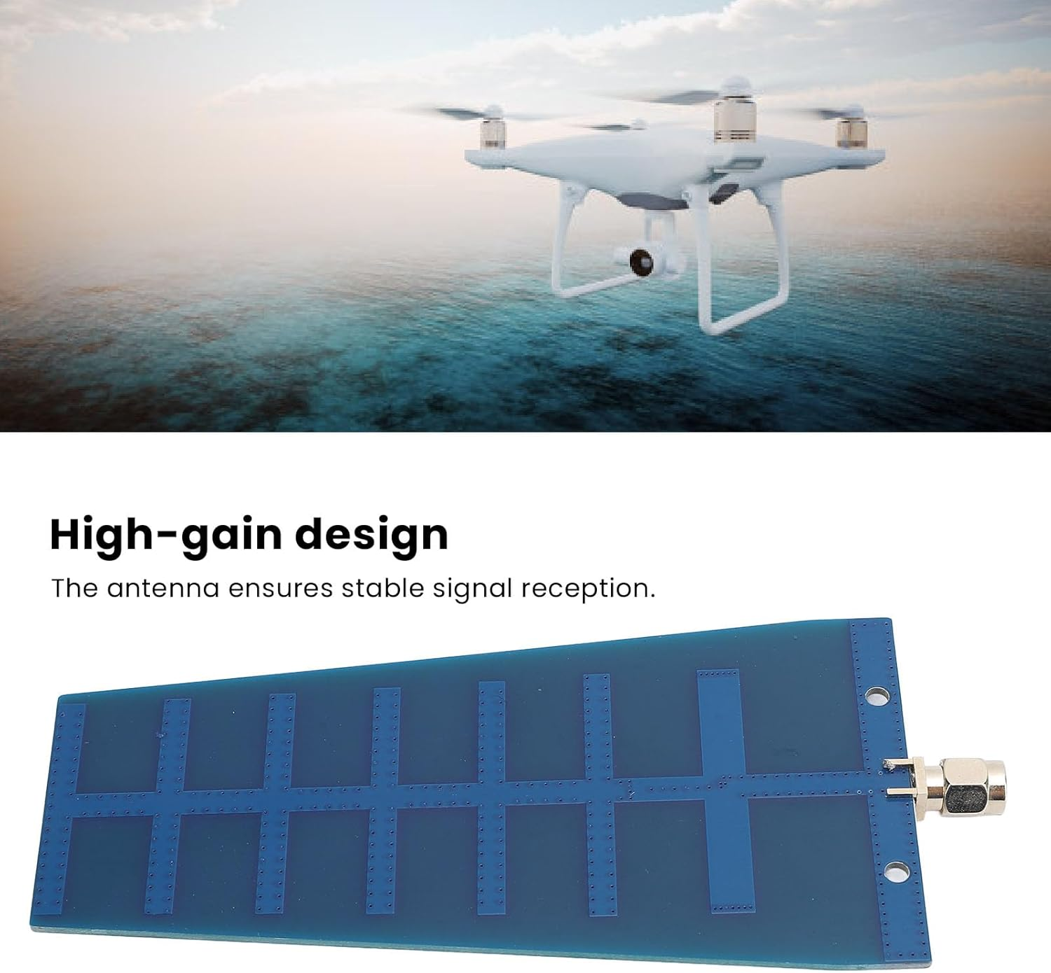 12Dbi 2.4Ghz 5.8Ghz Dual Band Wifi Directional Yagi Antenna Dual Band Wifi Wireless Network Card Adapter,Drone Remote Control Enhanced Signal and USB Network Adapters image number 5