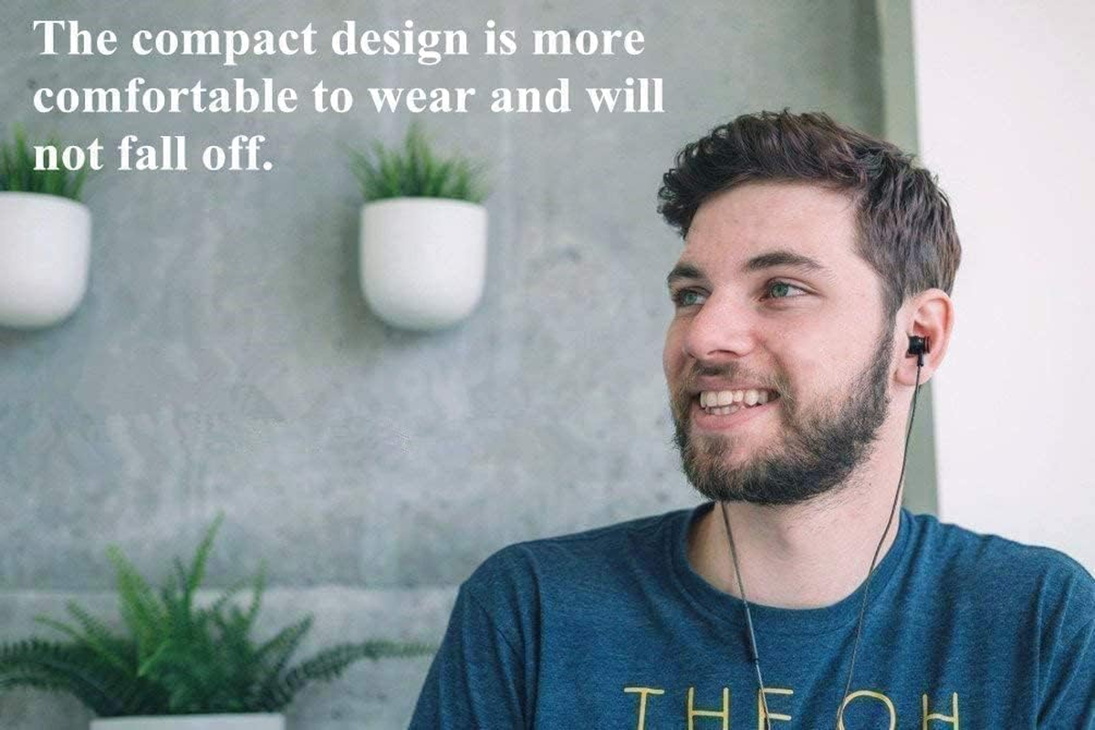 Earphones for Ipad Pro 13 (2024) Ipad Pro 11 (2024) / Ipad Air 13 (2024) / Ipad Air 11 (2024) Type C Earbuds Wired Digital Hifi Stereo In-Ear Bass Earbud USB C Headphones (BLACK) image number 6