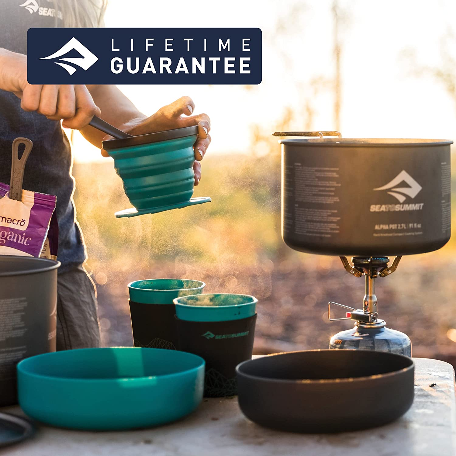 Sea to Summit Campinggeschirr Deltalight Camp 2.2 Set image number 1