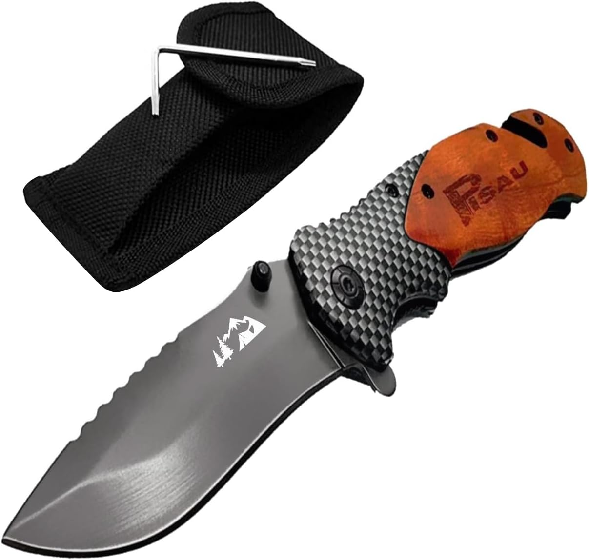 Lightweight Folding Pocket Knife Versatile Tool for Camping, Climbing, Fishing, and Survival image number 3