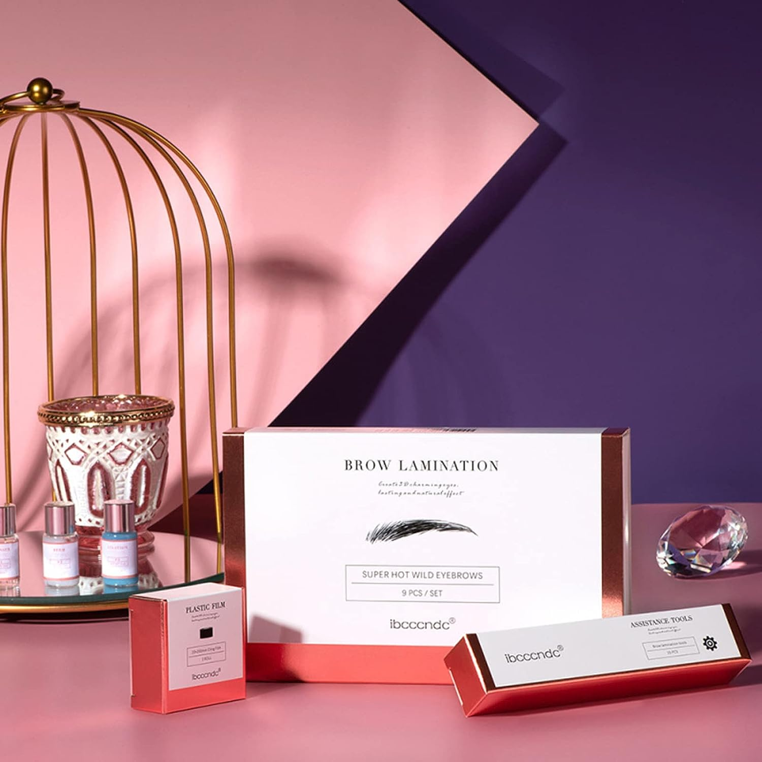 Joyeee Professional Brow Lamination Kit, 3D Eyebrow Perm Kit Eyebrow Lifting Eye Brow Lift Kit for Instant Fuller Brow Semi-Permanent Perming Curling Suitable for Home DIY Salon Use #2 - 2 image number 5