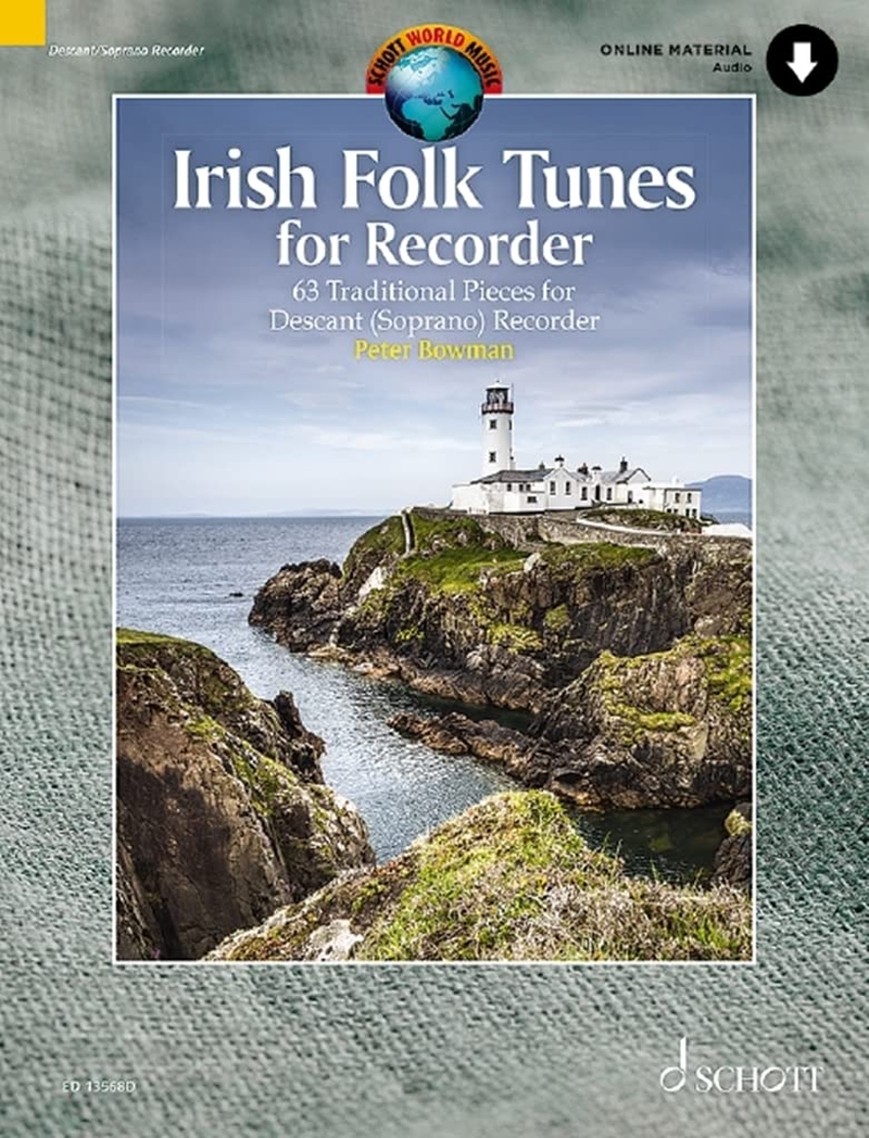 Irish Folk Tunes - Descant Recorder (Book/Online Audio): Descant Recorder Book with Online Audio