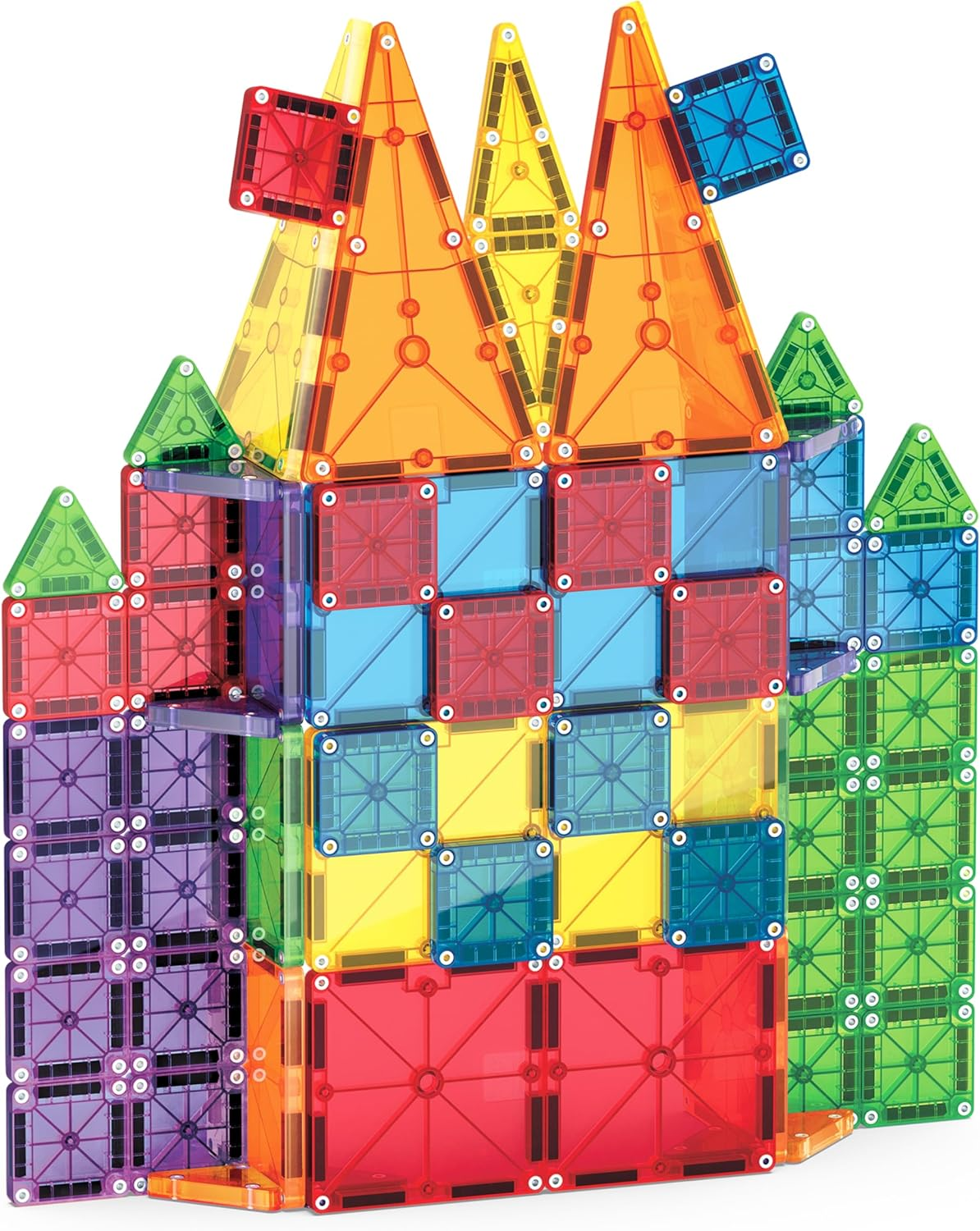 MAGNA-TILES - Combo + Micromags - 62 Piece Set