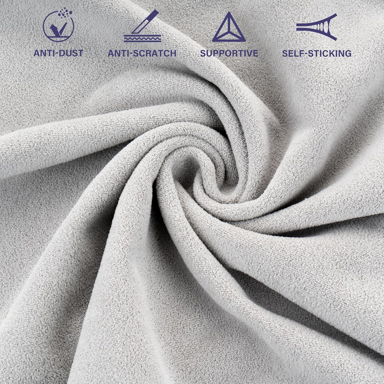 Walking Way Self-Adhesive Magic Cloth Makeup Bag, Portable Protective Cosmetic Pouch, Camera Lens Wrap, Stylish Travel Organizer for Beauty Essentials, Travel, Gifts & Daily Use image number 5