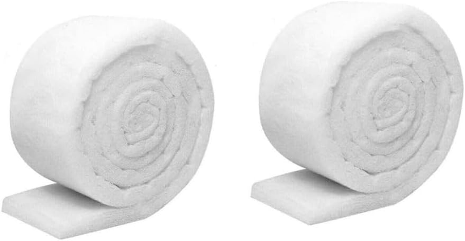 GYWHOOFT 2 PCS Aquarium Filter Sponge Mat, 1M X 12Cm Fish Tank Filter Sponge Pre-Filter Foam Roll Biochemical Reusable Filter Cotton Pad Cut to Fit Most Fish Tank Water Cleaning Supplies image number 3